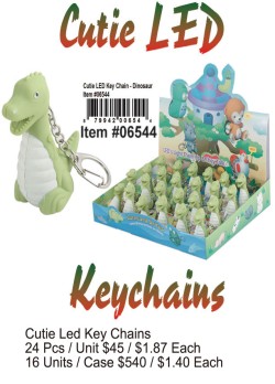 Cutie LED Keychain-Dinosaur